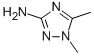 structure of CAS# 34776-19-7, 1,5-Dimethyl-1,2,4-Triazol-3-Amine;(1,5-Dimethyl-1,2,4-Triazol-3-Yl)Amine;St5392930;Nsc207090