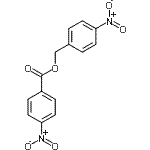 结构式 CAS# 3481-11-6, 4-硝基苄基4-硝基苯甲酸酯
