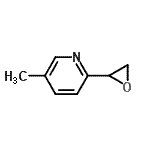 CAS 登录号：348575-19-9， 5-甲基-2-(2-环氧乙烷基)吡啶