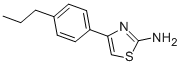 structure of CAS# 350997-71-6, 4-(4-Propyl-Phenyl)-Thiazol-2-Ylamine;4-(4-Propylphenyl)-1,3-Thiazol-2-Amine(SALTDATA: FREE);4-(4-PROPYLPHENYL)-1,3-THIAZOL-2-AMINE;4-(4-PROPYL-PHENYL)-THIAZOL-2-YLAMINE