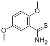 structure of CAS# 351065-79-7, 2,5-Dimethoxy-Thiobenzamide;Benzenecarbothioamide, 2,5-Dimethoxy- (9CI);2,5-DIMETHOXY-THIOBENZAMIDE