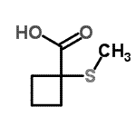 CAS#: 35120-20-8， 1-(Methylsulfanyl)Cyclobutanecarboxylic Acid