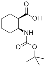 结构式 CAS# 352356-38-8, (1R,2S)-叔丁氧羰基-2-氨基环己烷羧酸