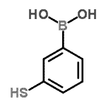 结构式 CAS# 352526-01-3, (3-硫苯基)硼酸