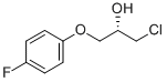 结构式 CAS# 352530-45-1, (S)-1-氯-3-(4-氟苯氧基)-2-丙醇