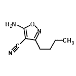 CAS 登录号：35261-04-2， 5-氨基-3-丁基-1,2-恶唑-4-甲腈