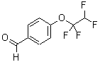 structure of CAS# 35295-36-4, 4-(1,1,2,2-Tetrafluoroethoxy)Benzaldehyde;Zinc02579176;Benzaldehyde, 4-(1,1,2,2-Tetrafluoroethoxy)-