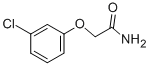 structure of CAS# 35368-69-5, 2-(3-Chlorophenoxy)Acetamide;2-(3-CHLOROPHENOXY)ACETAMIDE;3-CHLOROPHENOXYACETAMIDE