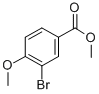 structure of CAS# 35450-37-4, Methyl 3-Bromo-4-Methoxybenzoate;3-Bromo-4-Methoxybenzoic Acid Methyl Ester Methyl 3-Bromo-P-Anisate 3-Bromo-P-Anisic Acid Methyl Ester;METHYL 3-BROMO-4-METHOXYBENZOATE, PURISS, 98%;METHYL 3-BROMO-4-METHOXYBENZOATE  98