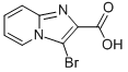 structure of CAS# 354548-73-5, 3-Bromoimidazo[1,2-a]Pyridine-2-Carboxylic Acid;3-BROMOIMIDAZO[1,2-A]PYRIDINE-2-CARBOXYLIC ACID, 95+%;3-BROMOIMIDAZO[1,2-A]PYRIDINE-2-CARBOXYLIC ACID;Zinc02578042
