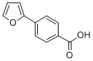 结构式 CAS# 35461-98-4, 4-(2-呋喃基)苯甲酸