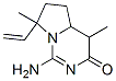 CAS#: 35471-10-4， (4S,4aS)-1-Amino-7-Ethenyl-4,7-Dimethyl-4,4a,5,6-Tetrahydropyrrolo[5,1-f]Pyrimidin-3-One