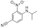 结构式 CAS# 355022-17-2, 4-(异丙基氨基)-3-硝基苯甲腈