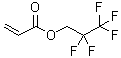 结构式 CAS# 356-86-5, 2,2,3,3,3-五氟丙基丙烯酸酯
