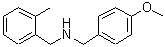 结构式 CAS# 356093-22-6, 1-(4-甲氧基苯基)-N-(2-甲基苄基)甲胺