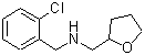 结构式 CAS# 356532-08-6, (2-氯-苄基)-(四氢-呋喃-2-基甲基)-胺