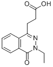 结构式 CAS# 356790-59-5, 3-(3-乙基-4-氧代-3,4-二氢-酞嗪-1-基)-丙酸