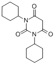 结构式 CAS# 35824-91-0, 1,3-二环己基巴比妥酸