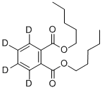 结构式 CAS# 358730-89-9, 1,2-苯-3,4,5,6-D4-二羧酸二戊酯