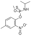 structure of CAS# 36001-88-4, Amiprofos Methyl;N-[Methoxy-(4-Methyl-2-Nitro-Phenoxy)Phosphinothioyl]Propan-2-Amine;Isopropyl-[Methoxy-(4-Methyl-2-Nitro-Phenoxy)Thiophosphoryl]Amine;Amiprophos Methyl