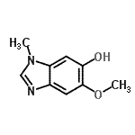 CAS#: 36110-60-8， 5-Methoxy-1-Methyl-1H-Benzimidazol-6-Ol