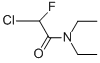 structure of CAS# 364-94-3, N,N-Diethyl Chlorofluoroacetamide;N1,N1-Diethyl-2-Chloro-2-Fluoroacetamide;2-Chloro-N,N-Diethyl-2-Fluoroacetamide;N,N-DIETHYL CHLOROFLUOROACETAMIDE