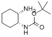 structure of CAS# 364385-54-6, [(1R,2S)-2-Aminocyclohexyl]-Carbamic Acid 1,1-Dimethylethyl Ester;(1R,2S)-N1-Boc-1,2-Cyclohexanediamine (1R,2S)-2-Amino-1-(Tert-Butoxycarbonylamino)Cyclohexane (1R,2S)-2-Amino-1-(Boc-Amino)Cyclohexane;Tert-Butyl [(1R,2S)-2-Aminocyclohex-1-Yl]Carbamate, (1R,2S)-1,2-Diaminocyclohexane, N1-BOC Protected;Carbamic Acid, [(1R,2S)-2-Aminocyclohexyl]-, 1,1-Dimethylethyl Ester (9CI)