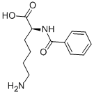 structure of CAS# 366-74-5, Benzoyl-L-lysine;6-Amino-2-[(Oxo-Phenylmethyl)Amino]Hexanoic Acid;6-Amino-2-(Phenylcarbonylamino)Hexanoic Acid;Nsc306119