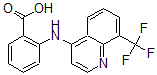 structure of CAS# 36783-34-3, 2-[[8-(Trifluoromethyl)Quinolin-4-Yl]Amino]Benzoic Acid;2-[[8-(Trifluoromethyl)-4-Quinolyl]Amino]Benzoic Acid;2-((8-(Trifluoromethyl)-4-Quinolinyl)Amino)Benz*;Benzoic Acid, 2-((8-(Trifluoromethyl)-4-Quinolinyl)Amino)-