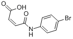 structure of CAS# 36847-86-6, N-(4-Bromophenyl)Maleamic Acid;(Z)-4-[(4-Bromophenyl)Amino]-4-Oxo-But-2-Enoate;(Z)-4-[(4-Bromophenyl)Amino]-4-Keto-But-2-Enoate;Zinc04670130