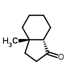 CAS 登录号：368875-06-3， (3aS,7aS)-3A-甲基八氢-1H-茚-1-酮