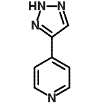 CAS 登录号：369363-76-8， 4-(1H-1,2,3-三唑-5-基)吡啶