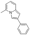 structure of CAS# 36944-99-7, 5-Methyl-2-Phenylindolizine