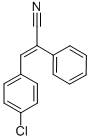结构式 CAS# 3695-92-9, 4-氯-alpha-苯基肉桂腈