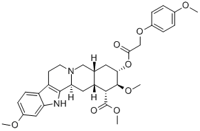 CAS#: 3735-85-1， Mefeserpine