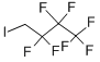 structure of CAS# 374-98-1, 2,2,3,3,4,4,4-Heptafluoro-1-Iodobutane;1,1,1,2,2,3,3-Heptafluoro-4-Iodo-Butane;Butane, 1,1,1,2,2,3,3-Heptafluoro-4-Iodo-