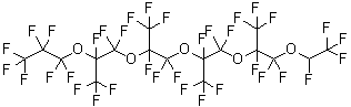 structure of CAS# 37486-69-4, 2H-Perfluoro-5,8,11,14-Tetramethyl-3,6,9,12,15-Pentaoxaoctadecane;1-[1-[[1-[Difluoro-(1,2,2,2-Tetrafluoroethoxy)Methyl]-1,2,2,2-Tetrafluoro-Ethoxy]-Difluoro-Methyl]-1,2,2,2-Tetrafluoro-Ethoxy]-1,1,2,3,3,3-Hexafluoro-2-[1,1,2,3,3,3-Hexafluoro-2-(1,1,2,2,3,3,3-Heptafluoropropoxy)Propoxy]Propane;1-[1-[[1-[Difluoro-(1,2,2,2-Tetrafluoroethoxy)Methyl]-1,2,2,2-Tetrafluoroethoxy]-Difluoromethyl]-1,2,2,2-Tetrafluoroethoxy]-1,1,2,3,3,3-Hexafluoro-2-[1,1,2,3,3,3-Hexafluoro-2-(1,1,2,2,3,3,3-Heptafluoropropoxy)Propoxy]Propane;1,1,1,2,3,3-Hexafluoro-2-[1,1,2,3,3,3-Hexafluoro-2-(1,1,2,2,3,3,3-Heptafluoropropoxy)Propoxy]-3-[1,1,1,2,3,3-Hexafluoro-3-[1,1,1,2,3,3-Hexafluoro-3-(1,2,2,2-Tetrafluoroethoxy)Propan-2-Yl]Oxy-Propan-2-Yl]Oxy-Propane