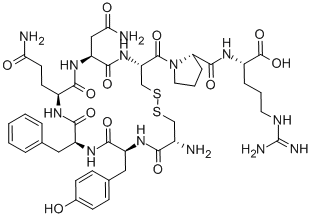CAS#: 37552-33-3， Cys-Tyr-Phe-Gln-Asn-Cys-Pro-Arg