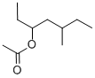 structure of CAS# 375855-08-6, 1-Ethyl-3-Methylpentyl Acetate;Acetic Acid 1-Ethyl-3-Methylpentyl Ester Acetic Acid 5-Methyl-3-Heptyl Ester 1-Ethyl-3-Methylpentyl Acetate;ACETIC ACID 1-ETHYL-3-METHYLPENTYL ESTER;ACETIC ACID 5-METHYL-3-HEPTYL ESTER