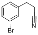 structure of CAS# 376646-63-8, 3-(3-Bromophenyl)Propionitrile;3-(3-Bromophenyl)Propionitrile, 2-(3-Bromophenyl)Ethyl Cyanide;3-(3-Bromophenyl)Propanenitrile;3-(3-BROMOPHENYL)PROPIONITRILE