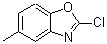 结构式 CAS# 3770-60-3, 2-氯-5-甲基-1,3-苯并恶唑