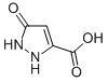 structure of CAS# 37832-55-6, 5-Oxo-1,2-Dihydropyrazole-3-Carboxylic Acid;5-Keto-1,2-Dihydropyrazole-3-Carboxylic Acid;Zero/008913;2,5-Dihydro-5-Oxo-1H-Pyrazole-3-Carboxylic Acid