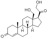 structure of CAS# 379-68-0, 18-Hydroxy-11-Deoxycorticosterone;(8R,9S,10R,13R,14S,17S)-13-(Hydroxymethyl)-17-(2-Hydroxy-1-Oxoethyl)-10-Methyl-1,2,6,7,8,9,11,12,14,15,16,17-Dodecahydrocyclopenta[A]Phenanthren-3-One;(8R,9S,10R,13R,14S,17S)-17-Glycoloyl-10-Methyl-13-Methylol-1,2,6,7,8,9,11,12,14,15,16,17-Dodecahydrocyclopenta[A]Phenanthren-3-One;(8R,9S,10R,13R,14S,17S)-17-(2-Hydroxyethanoyl)-13-(Hydroxymethyl)-10-Methyl-1,2,6,7,8,9,11,12,14,15,16,17-Dodecahydrocyclopenta[A]Phenanthren-3-One