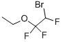 structure of CAS# 380-78-9, 2-Bromo-1,1,2-Trifluoroethyl Ethyl Ether;2-Bromo-1-Ethoxy-1,1,2-Trifluoro-Ethane