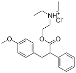 CAS#: 3820-14-2， 2-Diethylaminoethyl 3-(4-Methoxyphenyl)-2-Phenylpropanoate Hydrochloride
