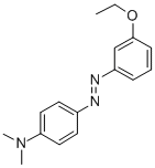 structure of CAS# 3837-54-5, 4-(3-Ethoxyphenyl)Diazenyl-N,N-Dimethylaniline;4-(3-Ethoxyphenyl)Azo-N,N-Dimethyl-Aniline;4-(3-Ethoxyphenyl)Azo-N,N-Dimethylaniline;[4-(3-Ethoxyphenyl)Azophenyl]-Dimethyl-Amine