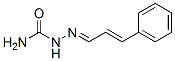 structure of CAS# 3839-82-5, [[(E)-3-Phenylprop-2-Enylidene]Amino]Urea;(3-Phenylprop-2-Enylideneamino)Urea;Cinnamaldehyde, Semicarbazone;Hydrazinecarboxamide, 2-(3-Phenyl-2-Propenylidene)-
