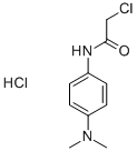 structure of CAS# 38426-10-7, 2-Chloro-N-[4-(Dimethylamino)Phenyl]Acetamide Hydrochloride;2-Chloro-N-[4-(Dimethylamino)Phenyl]Acetamide Hydrochloride