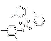 structure of CAS# 3862-12-2, Tris(2,4-Dimethylphenyl) Phosphate;Phosphoric Acid Tris(2,4-Dimethylphenyl) Ester;Tri(2,4-Dimethylphenyl) Phosphate;Tri(2,4-Xylenyl)Phosphate