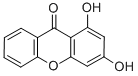 结构式 CAS# 3875-68-1, 1,3-二羟基氧杂蒽-9-酮